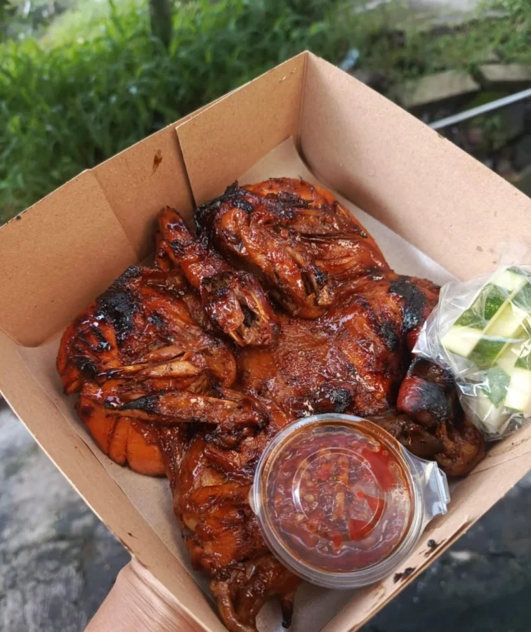ayam bakar utuh fresh uenakk poll