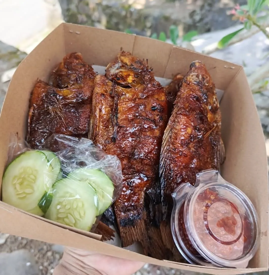Ikan nila bakar fresh 1kg isi 5 - 6 ekor